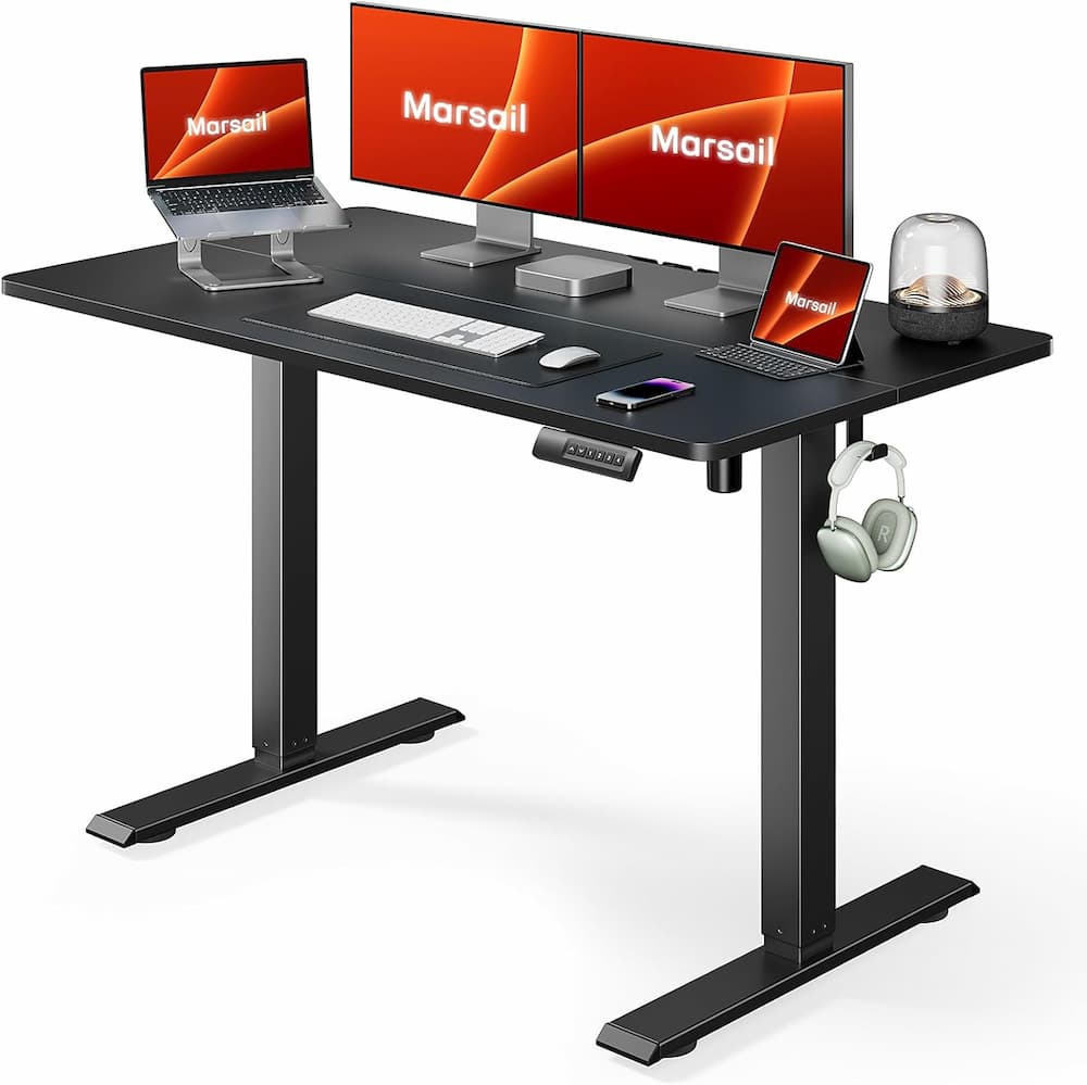 Marsail Electric Standing Desk with Sedentary Reminder